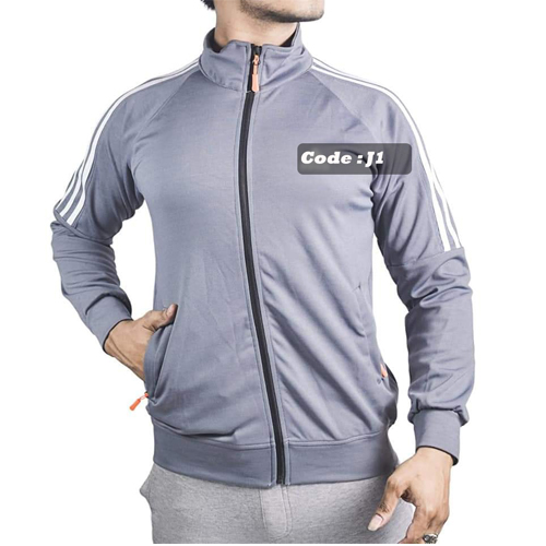 ALL WEATHER GEAR Men's Cotton Casual Sports Jacket - Grey